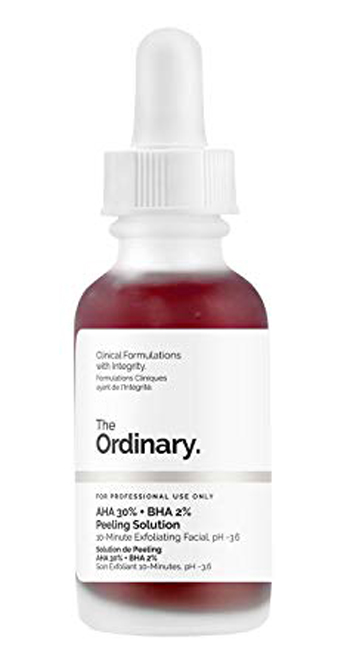 The Ordinary Peeling Solution | 40plusstyle.com