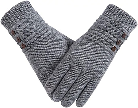 Alepo winter wool warm gloves | 40plusstyle.com