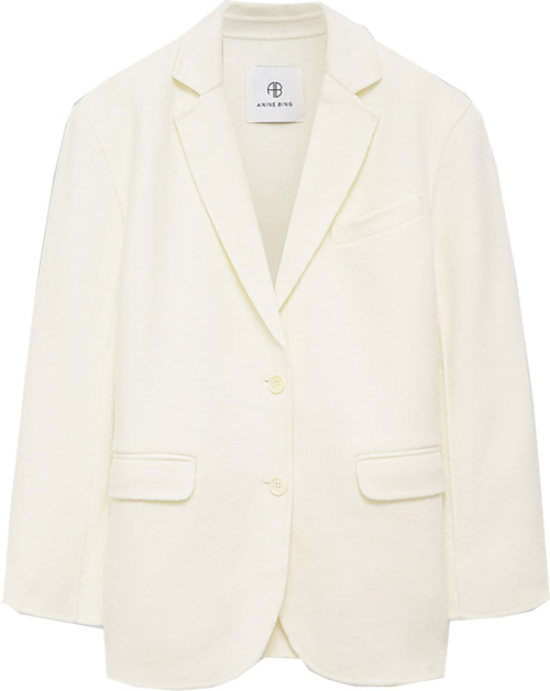 ANINE BING Quinn Blazer | 40plusstyle.com