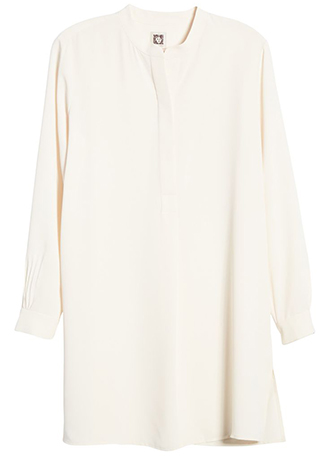 Anne Klein Nehru Tunic Shirt | 40plusstyle.com