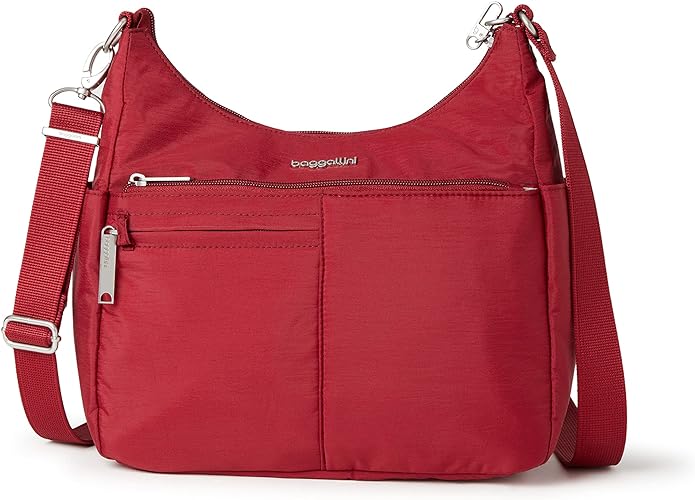 Baggallini Securtex Anti-Theft Free Time Crossbody Bag | 40plusstyle.com