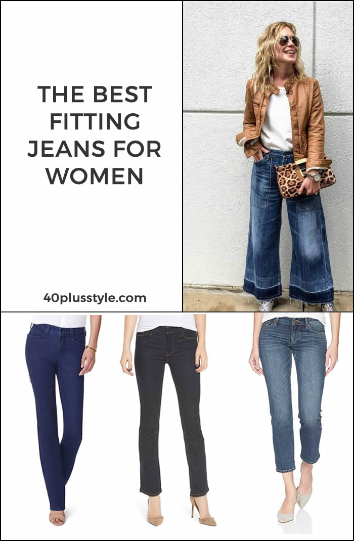 best fitting jeans for women | 40plusstyle.com