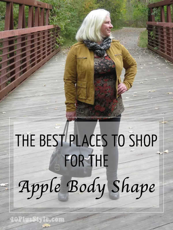 The best shops for women with an apple body shape | 40plusstyle.com