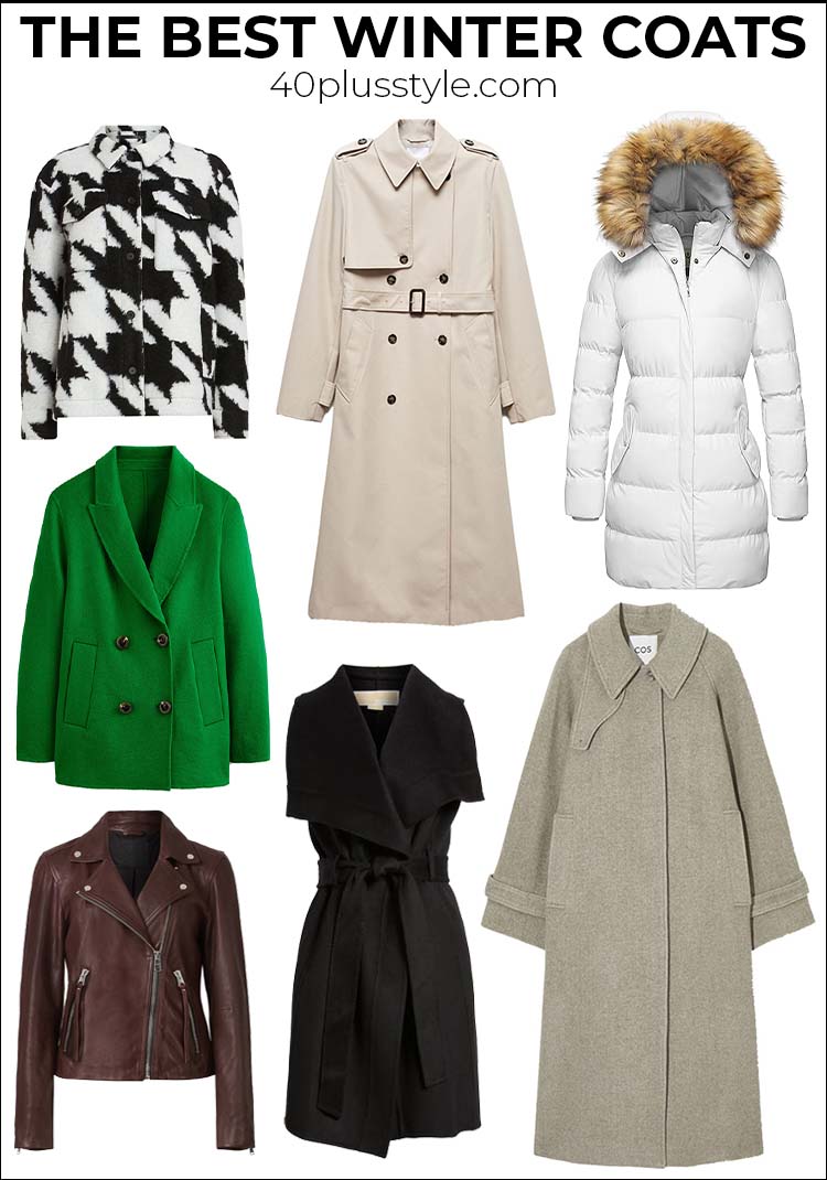 The best winter coats for women this season and how to choose a coat | 40plusstyle.com