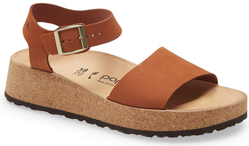 Birkenstock Papillio by Birkenstock Glenda Wedge Sandal | 40plusstyle.com