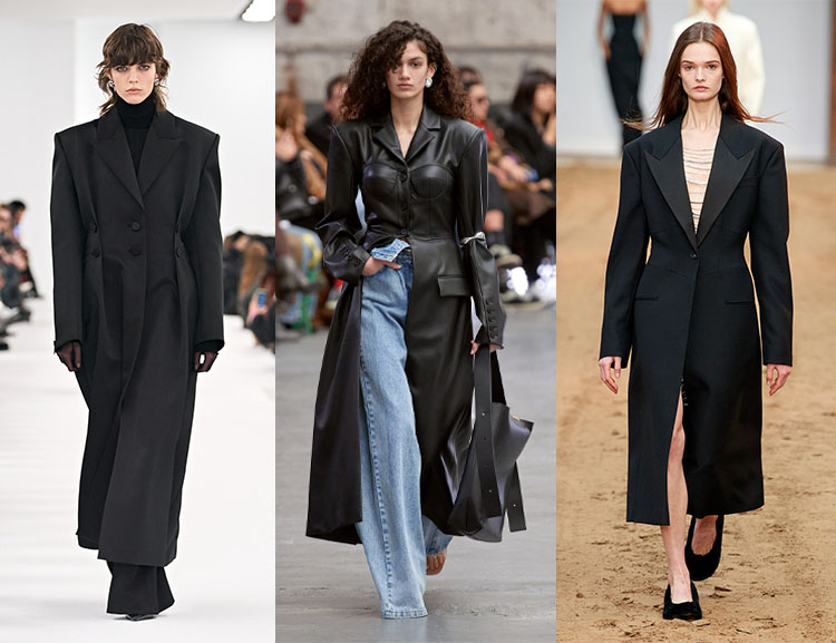 Coats for fall 2023 - Long black | 40plusstyle.com