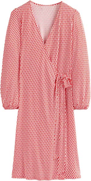 Boden Joanna Jersey Midi Wrap Dress | 40plusstyle.com