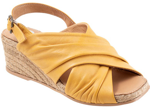 Bueno Jasmin Wedge Espadrille Sanda | 40plusstyle.com