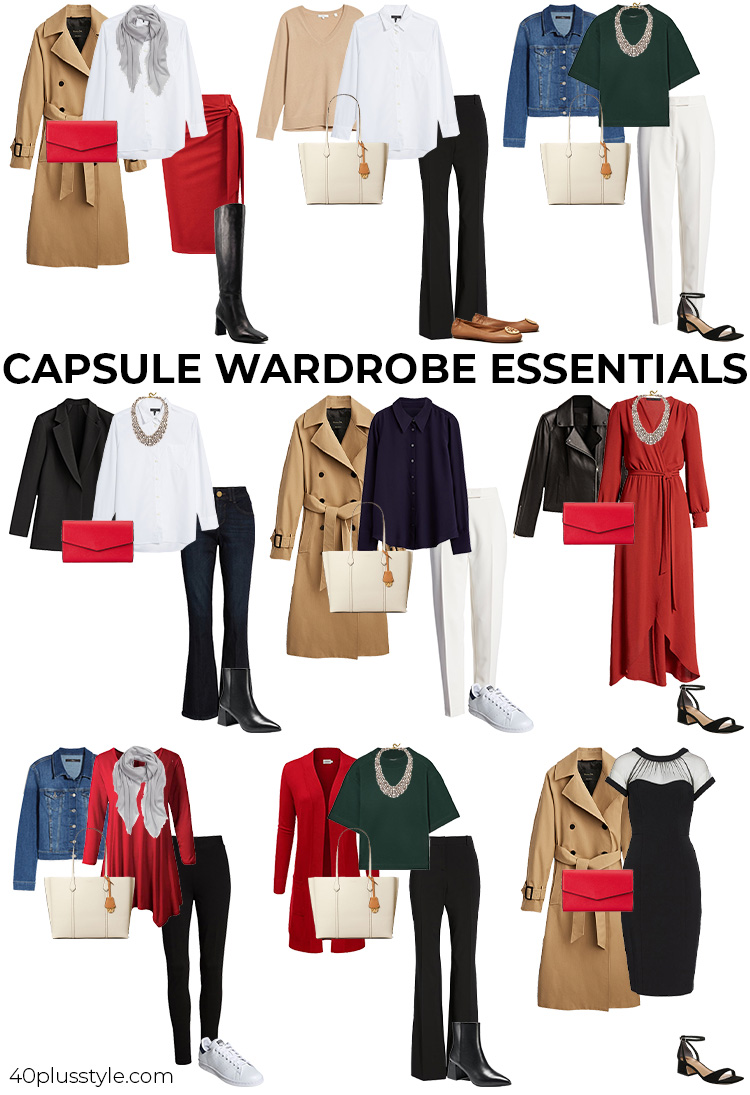 The ultimate checklist of wardrobe essentials | 40plusstyle.com