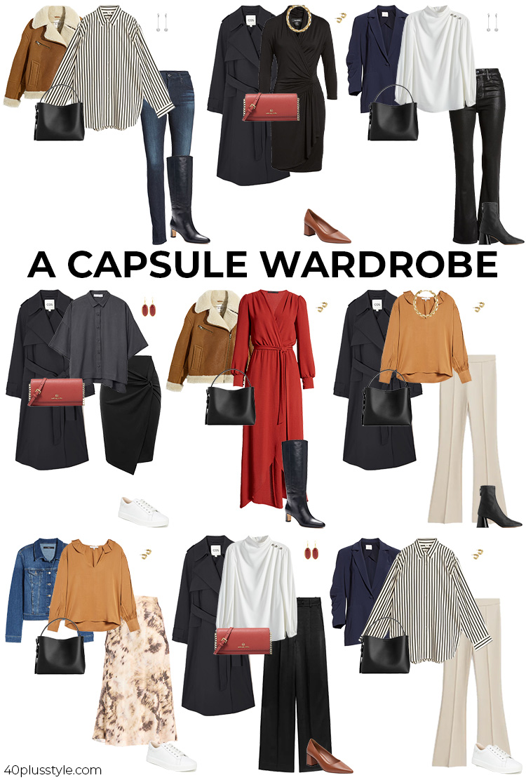 The ultimate guide to creating a capsule wardrobe | 40plusstyle.com