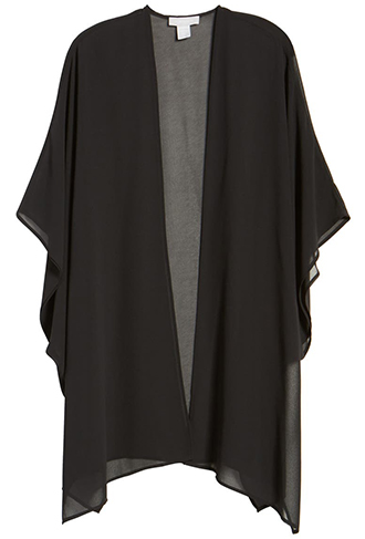 Nordstrom Chiffon Wrap | 40plusstyle.com