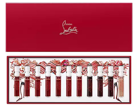 Christian Louboutin Loubiworld 11-Piece Miniature Fragrance Set | 40plusstyle.com