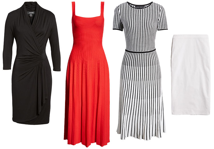 Dresses and skirts to create classic outfits | 40plusstyle.com