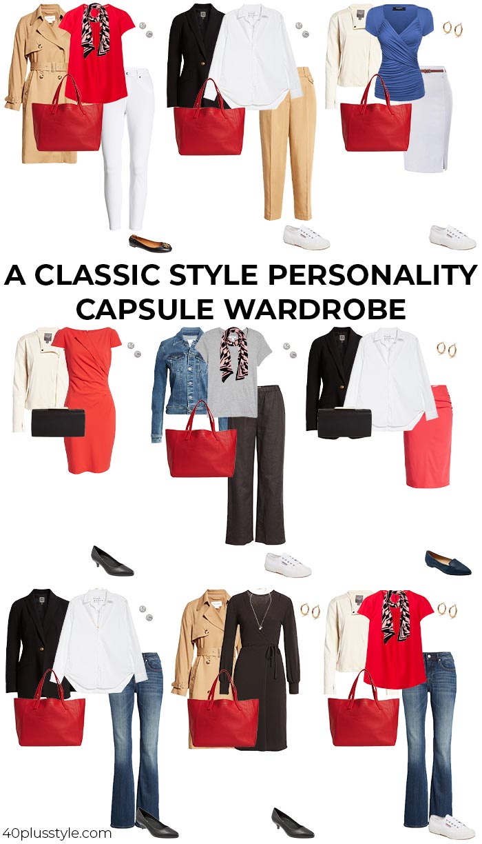 A timeless style capsule wardrobe | 40plusstyle.com