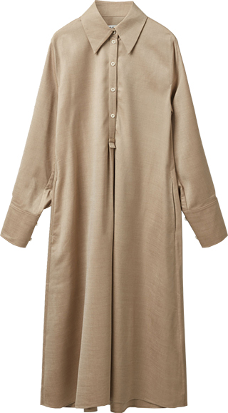 COS Oversized Collar Shirt Dress | 40plusstyle.com