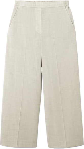 COS Voluminous Wide Leg Wool Pants | 40plusstyle.com