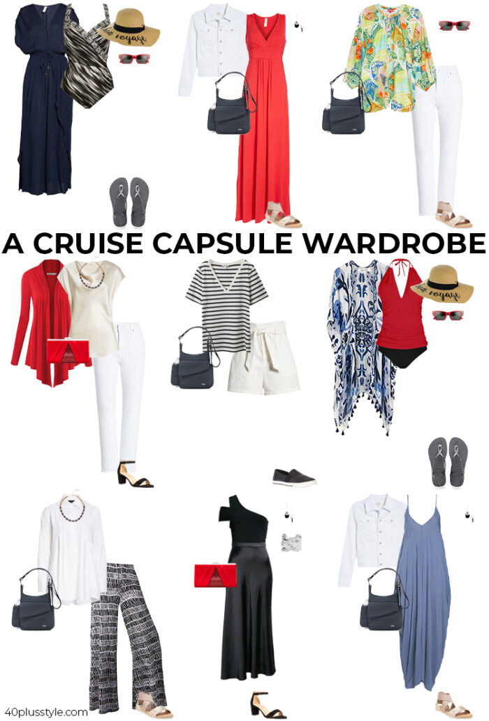 Cruise capsule wardrobe | 40plusstyle.com