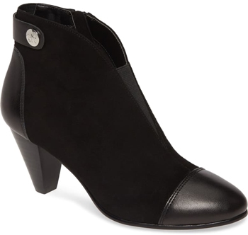 Shoes for wide feet - David Tate 'Ultra' bootie | 40plusstyle.com