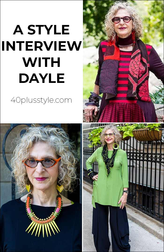 A style interview with Dayle | 40plusstyle.com