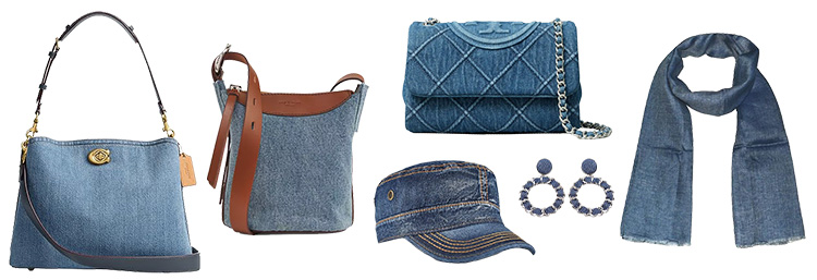 Denim accessories | 40plusstyle.com