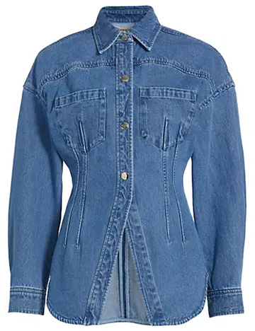 Ronny Kobo June Denim Jacket | 40plusstyle.com