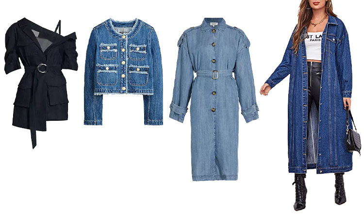 Denim jackets and coats | 40plusstyle.com