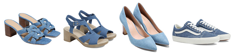 Denim shoes | 40plusstyle.com