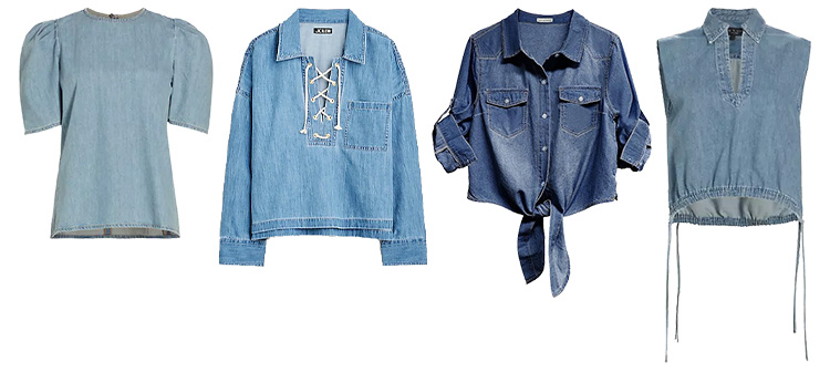 Denim tops | 40plusstyle.com