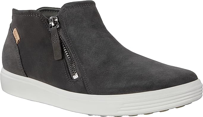 ECCO Soft 7 Side Zip Bootie Sneaker | 40plusstyle.com