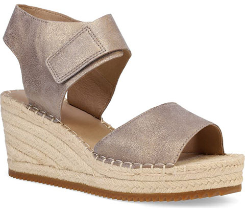 Eileen Fisher Weslia Espadrille Wedge Sandal | 40plusstyle.com