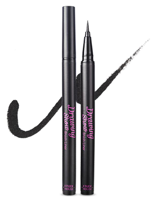 ETUDE House Drawing Show Brush Eyeliner | 40plusstyle.com