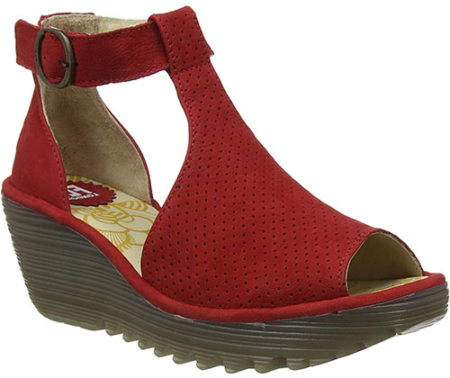 Best womens sandals - Fly London T-Bar Sandal | 40plusstyle.com