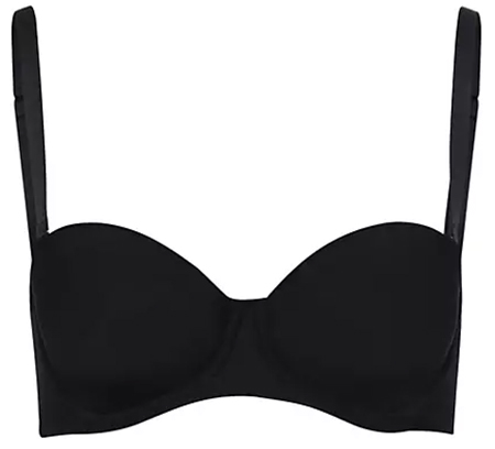 Hanro Allure Strapless Convertible T-Shirt Bra | 40plusstyle.com