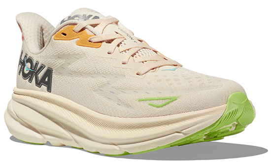 HOKA Clifton 9 Running Shoes | 40plusstyle.com