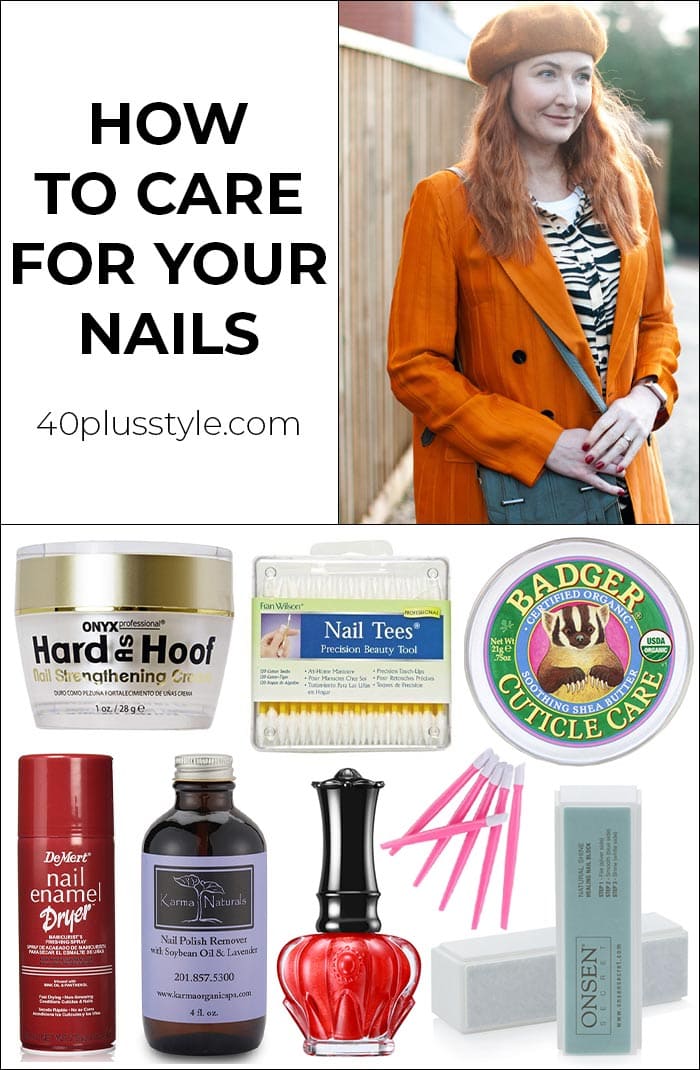 How to take care of your nails | 40plusstyle.com