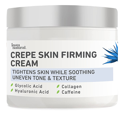 InstaNatural Crepe Skin Firming Cream | 40plusstyle.com