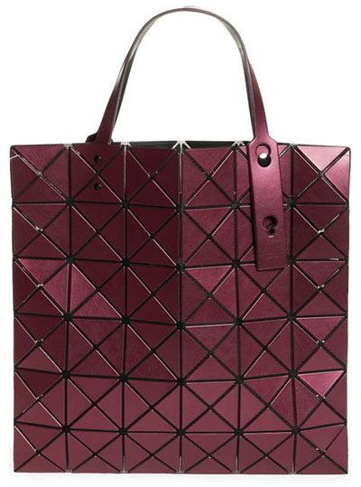 Bao Bao Issey Miyake Lucent Metallic Tote | 40plusstyle.com