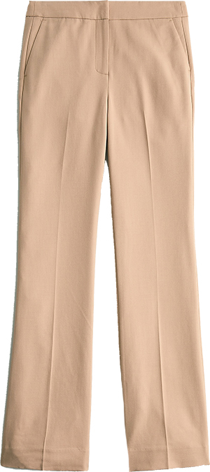 J.Crew Willa Full Length Flare Pants | 40plusstyle.com