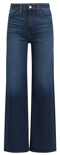 Joe's Jeans The Mia High-Rise Stretch Wide Leg Jeans | 40plusstyle.com