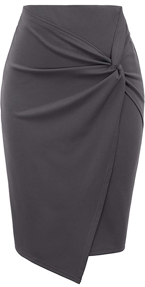 Kate Kasin Wear to Work Pencil Skirt | 40plusstyle.com