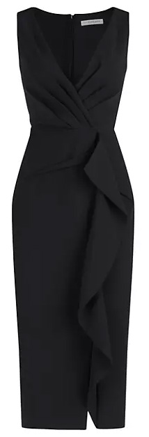 Kay Unger Brynn Stretch Crepe Sheath Dress | 40plusstyle.com