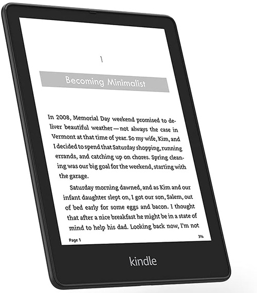 Kindle Paperwhite Signature Edition | 40plusstyle.com