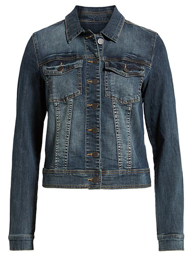 KUT from the Kloth Helena Denim Jacket | 40plusstyle.com