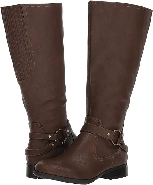 LifeStride X-Felicity Wide Calf Boots | 40plusstyle.com