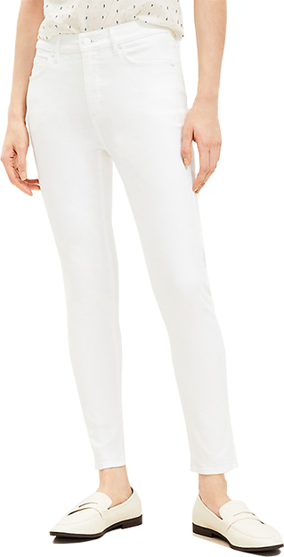 LOFT Mid Rise Skinny Jeans | 40plusstyle.com