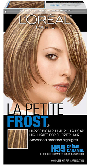 L'Oreal Paris Le Petite Frost Pull-Through Cap Highlights | 40plusstyle.com