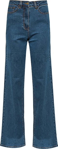 Best jeans for tall women - Long Tall Sally  BEA Stretch Wide Leg Jeans | 40plusstyle.com