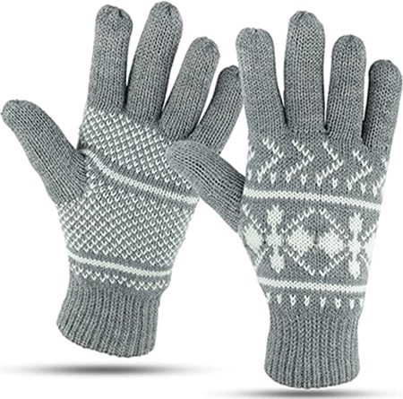 Luther Pike Seattle knit winter gloves | 40plusstyle.com