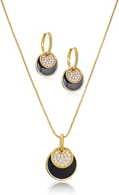 CLASSYZINT Disc Jewelry Set | 40plusstyle.com