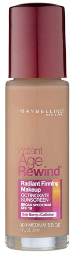 Maybelline New York Instant Age Rewind Radiant Firming Makeup | 40plusstyle.com